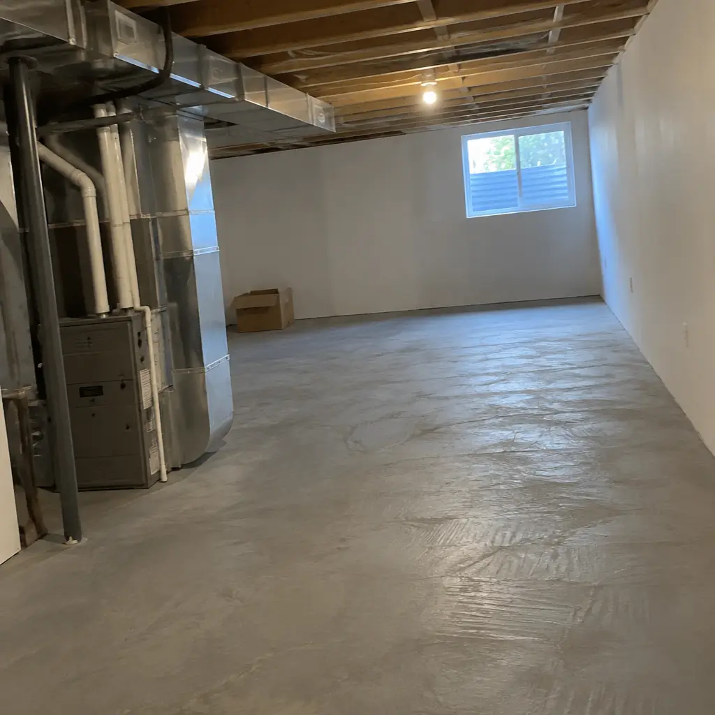 After - same Agincourt Scarborough ON two-storey detached basement with new 8'0" ceiling