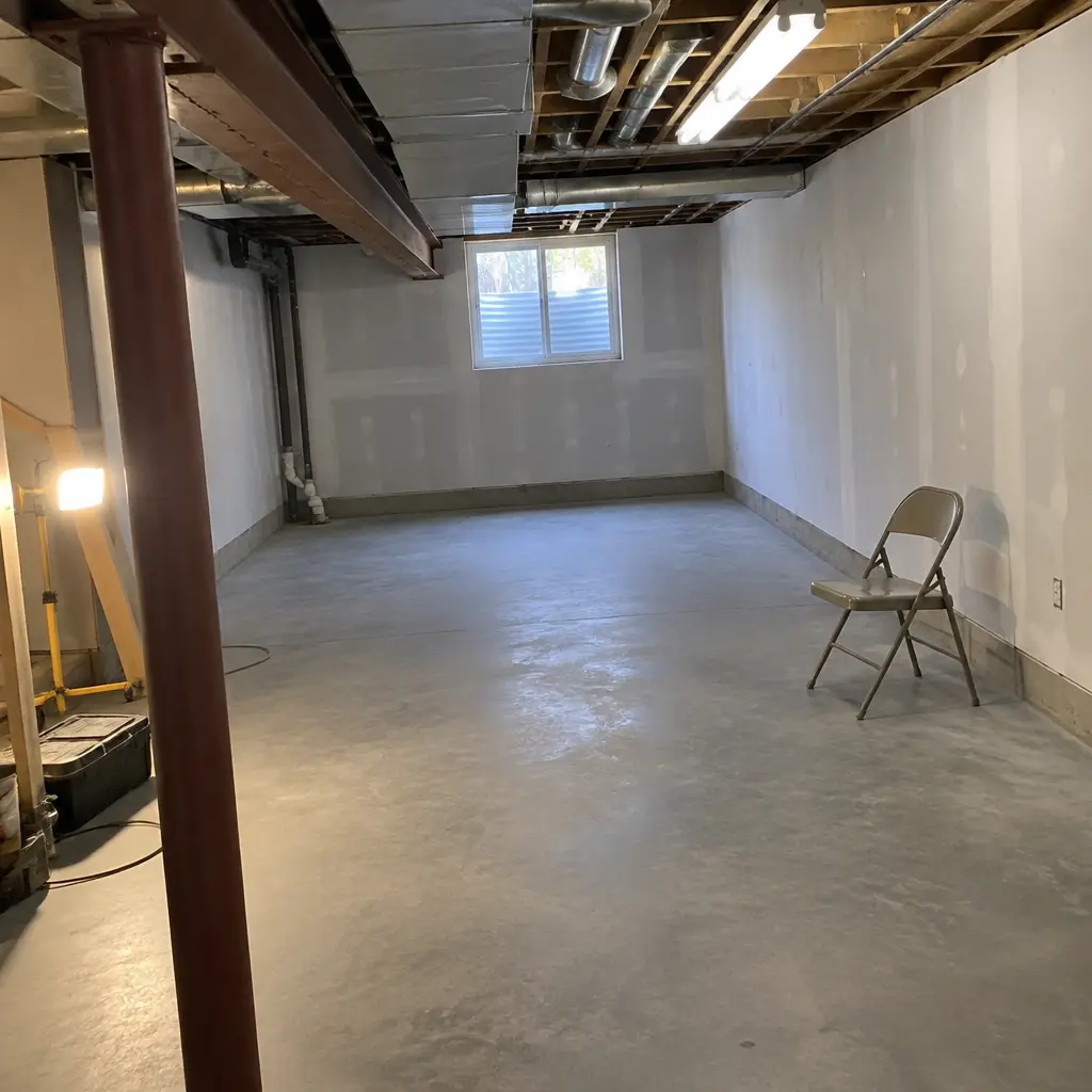 Basement Underpinning in Toronto, ON - after finished headroom