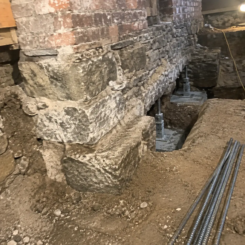 Concrete Foundation Repair in Toronto, City of Toronto - Crack Injection, Carbon Fibre Stitching & Structural Wall Stabilisation