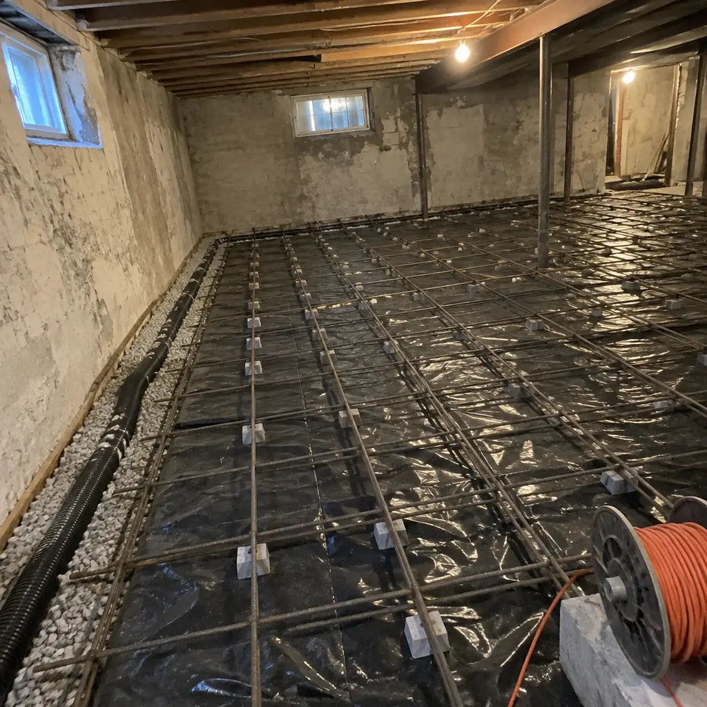 Commercial Café Underpinning in Rougemount, Pickering, ON - Off-hours scheduling with operating café above