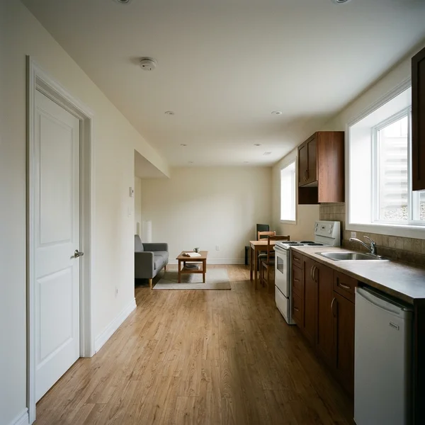A finished Toronto basement suite after underpinning